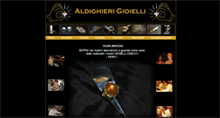 Desktop Screenshot of aldighierigioielli.com