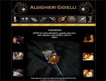 Tablet Screenshot of aldighierigioielli.com